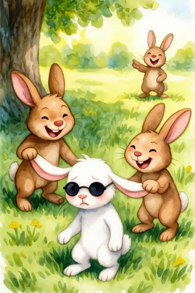 Nussi und der blinde Hase Tim